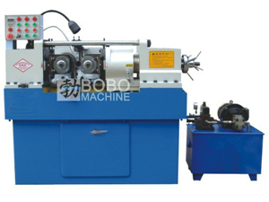 Máquina roscadora de dos matrices 